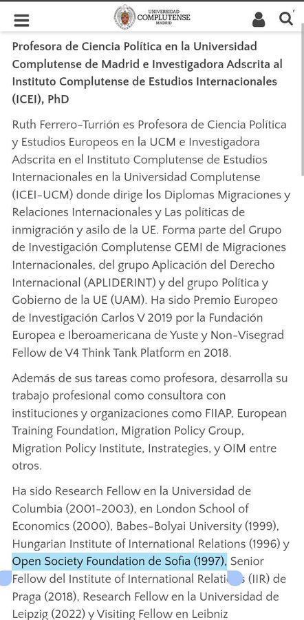 KononovAndr's tweet photo. Todavía no salgo de mi asombro. 

El Sindicato de Inquilinas de Madrid organizó en abril una ponencia (supuestamente) contra el rearme de la UE, y no tuvo mejor ocurrencia que invitar a la conocida politóloga rusófoba Ruth Ferrero Turrión, becada por la Open Society de Soros. https://t.co/3bxsHFXGhT