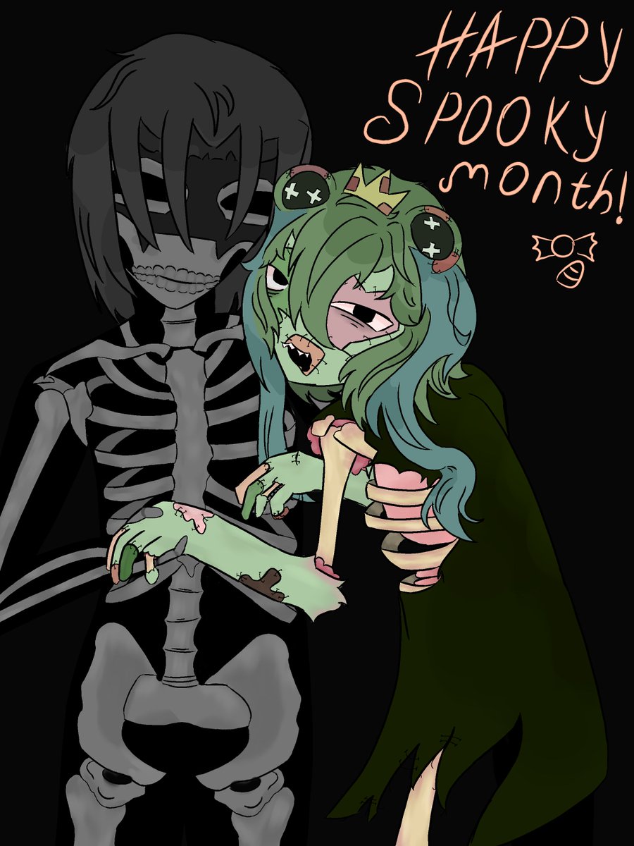 Baton1200651's tweet photo. Thes is spooky month!(⁠ㆁ⁠ω⁠ㆁ⁠) #frox https://t.co/4GarDR1Wju