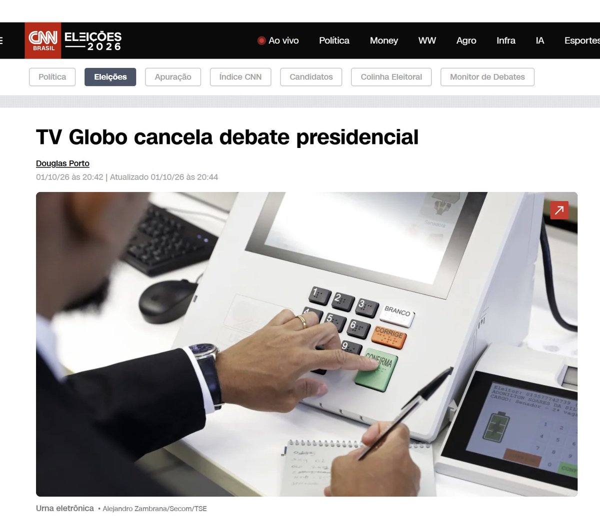drpaulofaria22's tweet photo. GLOBO CANCELA O DEBATE.

Parabéns ao GILMAR e seus asséclas!

https://t.co/KepSmm6DV0 https://t.co/NMQ5ZTbUck