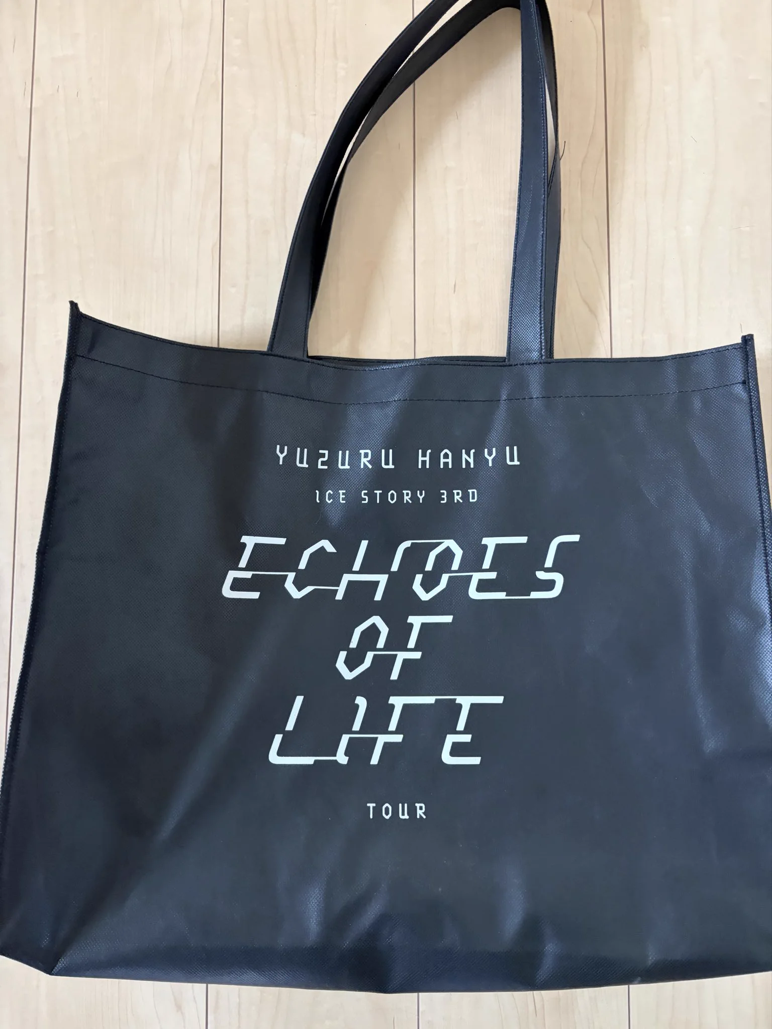 羽生結弦 Echoes of Life トートバッグ 未開封 リヨン🧊💙🩷💛 on X: 
