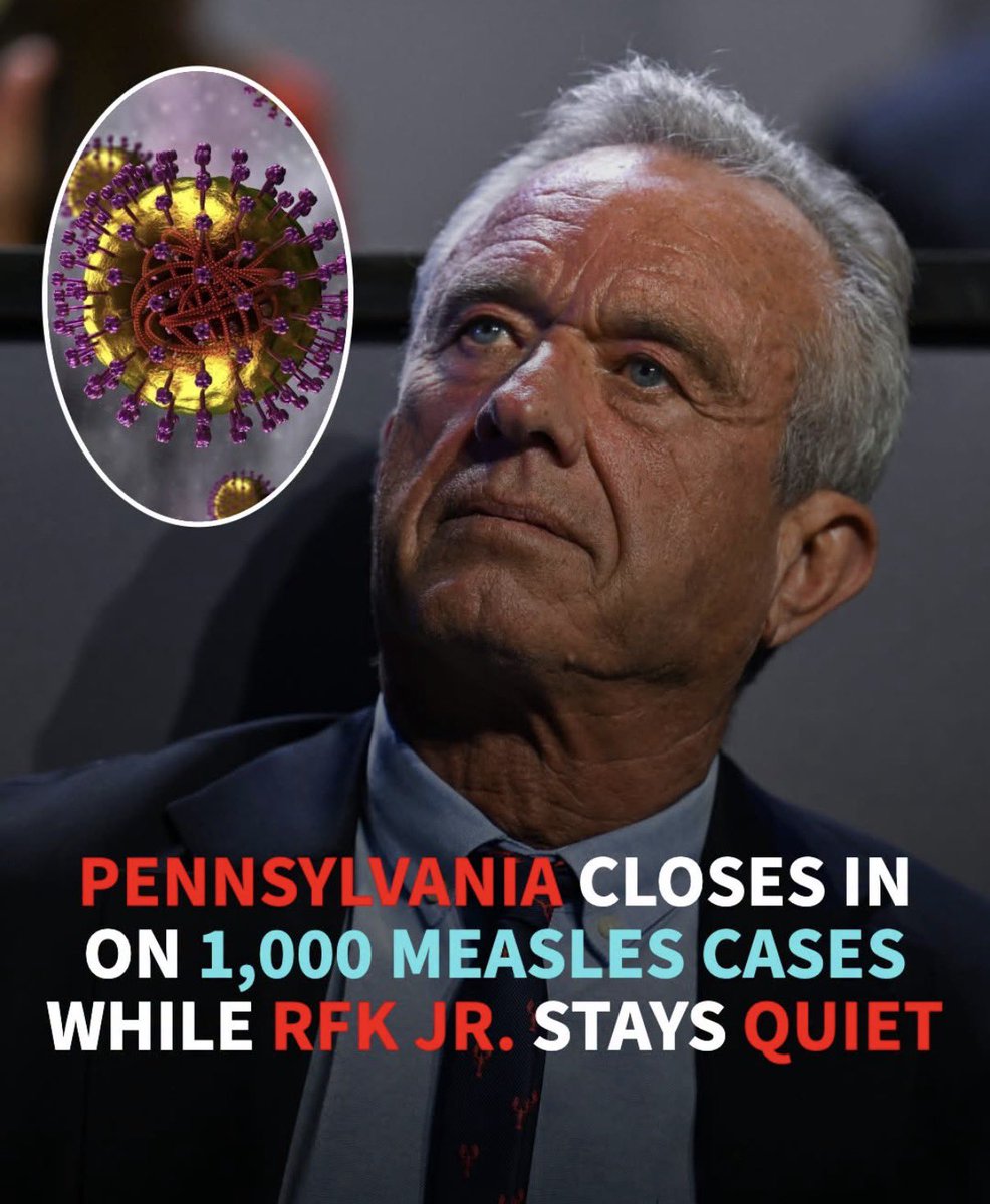AnnieForTruth's tweet photo. Pennsylvania is experiencing the largest measles outbreak in 30 years, and now have a 5th death from the disease. It was another unvaccinated resident in Lancaster county. There are now 943 confirmed cases across 39 counties and 176 hospitalizations in Pennsylvania. https://t.co/QLA4OAGHln