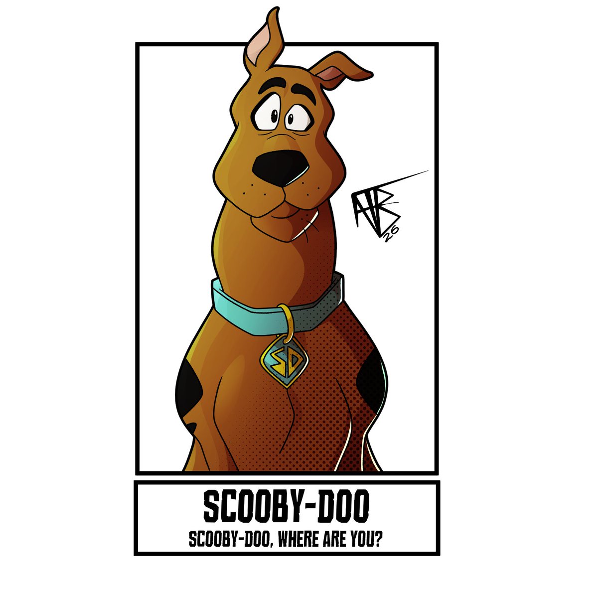 AustinTBArt1's tweet photo. One Character per Day 2026 Day 274 - Scooby-Doo from Scooby-Doo, Where Are You?
#art #onecharacterperday #scoobydoo #scoobydoowhereareyou #scoobtober https://t.co/MH4ZpiNG0M