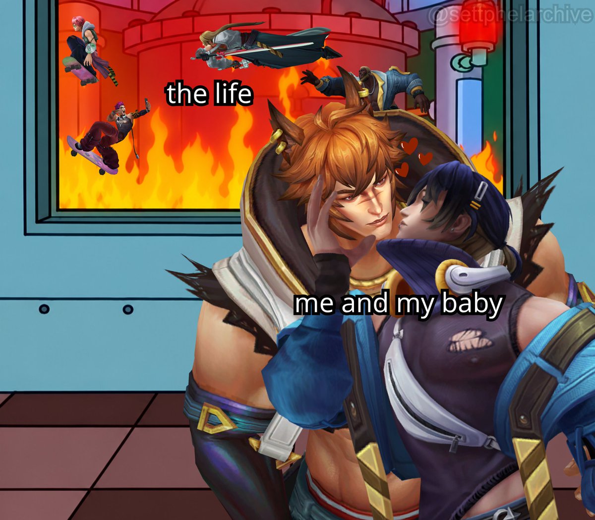 settphelarchive's tweet photo. Priorities #heartsteel #settphel https://t.co/BbTPIAAZCu