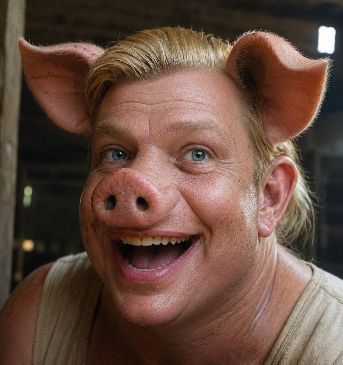 9bfvo's tweet photo. @morel549459 🤣🤣🤣🤣🤣🤣🤣🐽 https://t.co/0tL4qY3PeW