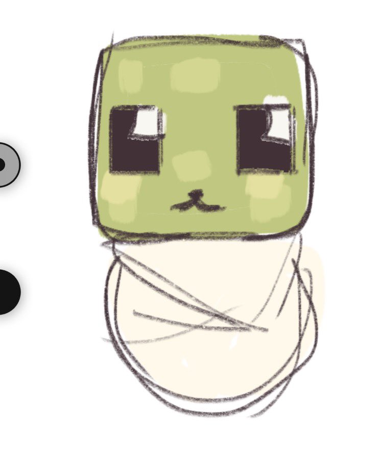 voidrearn's tweet photo. I'm sorry I'm really fond of making Small doodles of creepers. They're really cute https://t.co/U343loK5vp
