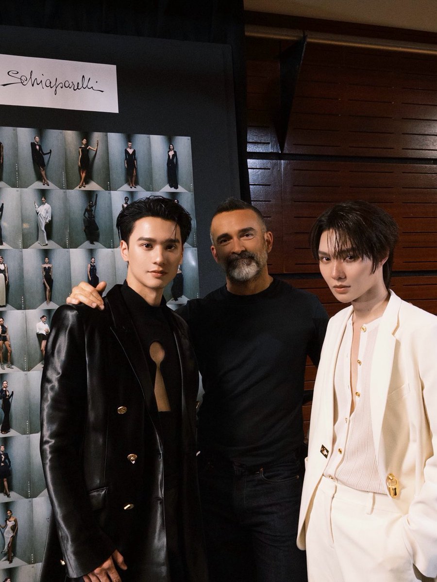 nampingnapat's tweet photo. During the show at Schiaparelli 🕯️.

KENG NAMPING IN PARIS FW27
#SchiaparellixKENGNAMPING
#Schiaparelli
#KengHarit #nampingster https://t.co/AjfoQXC3or