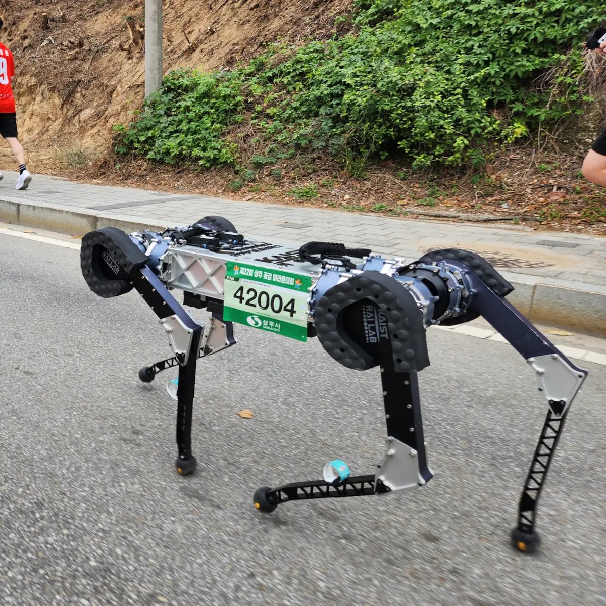 singularityhub's tweet photo. This Robot Dog Crushed a Marathon Without Stopping to Recharge https://t.co/daWoMozw7t https://t.co/feAGzjtsE1