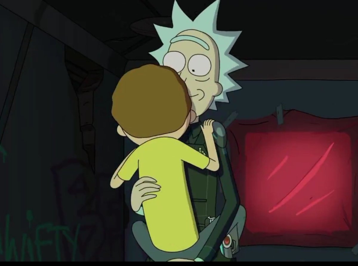 PlagueJCec's tweet photo. Why do Ricks always pick Morty up like that 🤨🤨 https://t.co/L7aLqJiAcx
