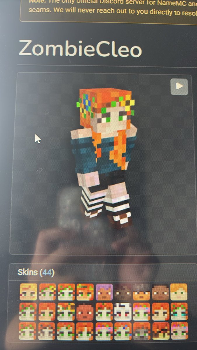 beezdo_explode's tweet photo. // namemc spoilers

pause and rewind and tell me why cleo had their humancleo skin.. https://t.co/ojMcA3APvQ