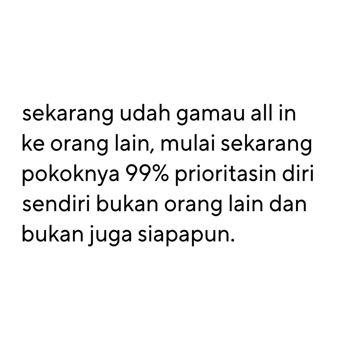 oiiputcat's tweet photo. prioritasku adalah diriku sendiri https://t.co/zDakH1etY5