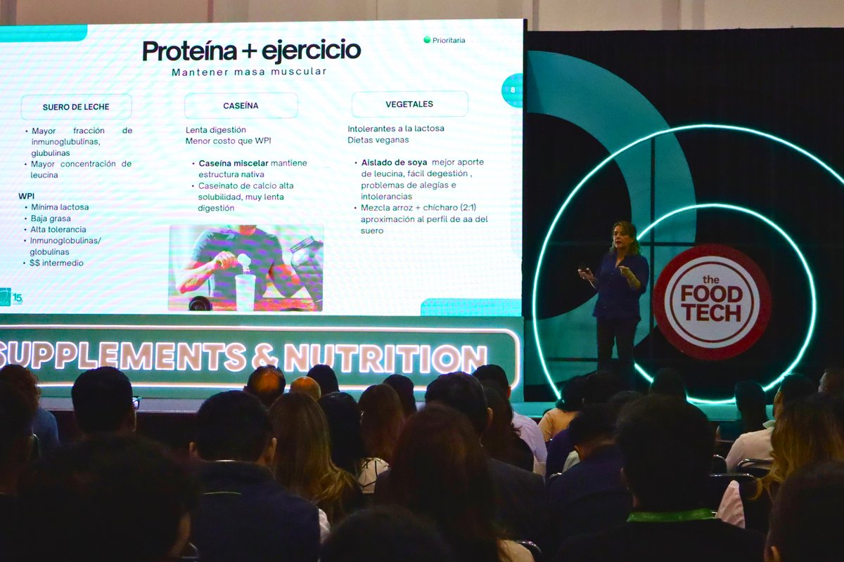 ANAISA_Mx's tweet photo. Así vivimos el Supplements & Nutrition Congress en el @ElFoodTech 👏👏
Distintas perspectivas sobre innovación, regulación, nutrición y evolución de la industria de suplementos alimenticios 💊
#tftexpo2026 #anaisa #suplementosalimenticios #diálogo #expo https://t.co/Ohjg0qJsZN