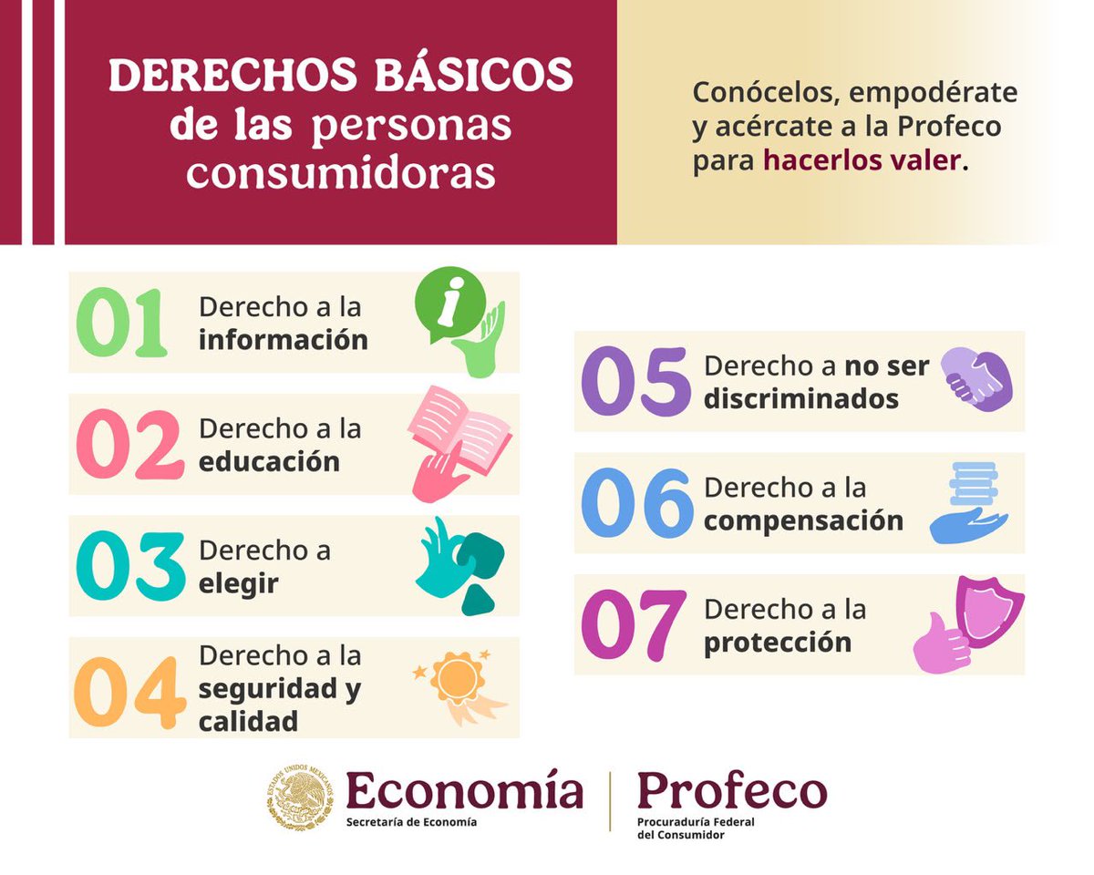 ivan_escalante's tweet photo. Asegurar el cumplimiento de sus derechos como personas consumidoras y garantizar transacciones justas, transparentes y seguras es nuestra prioridad en la @Profeco. 

📣 Si algún proveedor incurre en prácticas comerciales abusivas, ¡repórtenlo! https://t.co/paCgcD1QoA