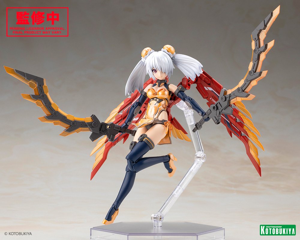 kotobukiya_p's tweet photo. 【デコマス初公開】
『フレームアームズ・ガール』より「フレズヴェルク＝CORNIX＝PHOENIX」を初公開！

#コトブキヤHS https://t.co/VRYcb50Ah1
