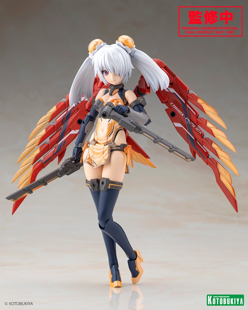 kotobukiya_p's tweet photo. 【デコマス初公開】
『フレームアームズ・ガール』より「フレズヴェルク＝CORNIX＝PHOENIX」を初公開！

#コトブキヤHS https://t.co/VRYcb50Ah1
