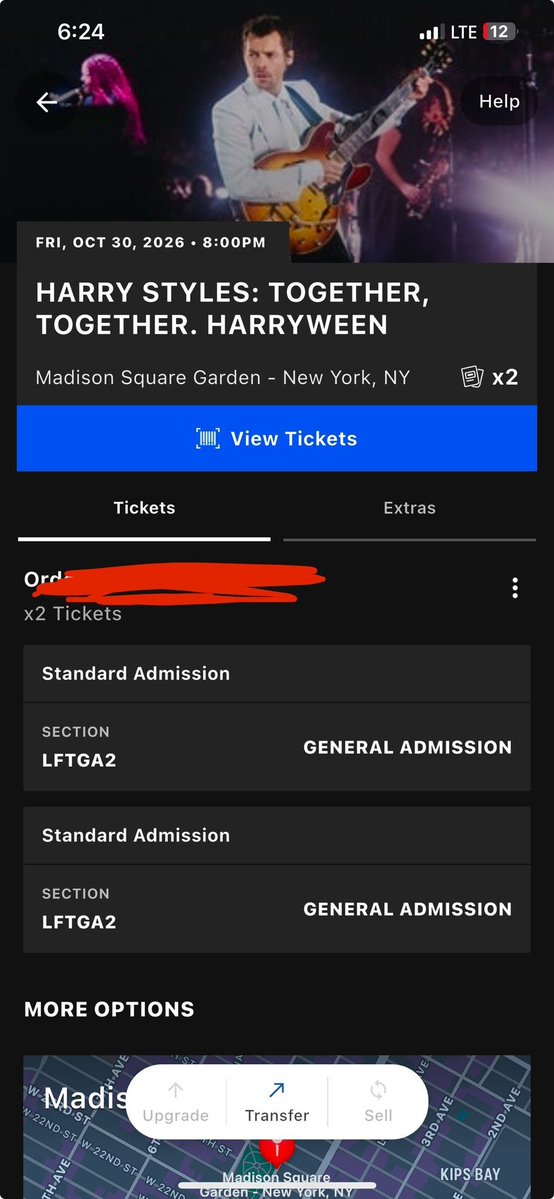 TixoraX's tweet photo. HARRYWEEN OCTOBER 30TH🚨
2x Left GA
Price:: $300 Each
Make sure you’re following us for fast response!
#Harrystyles #Harryween #Togethertogether #madisonsquaregarden #harryfans https://t.co/0K5VCpGpwt