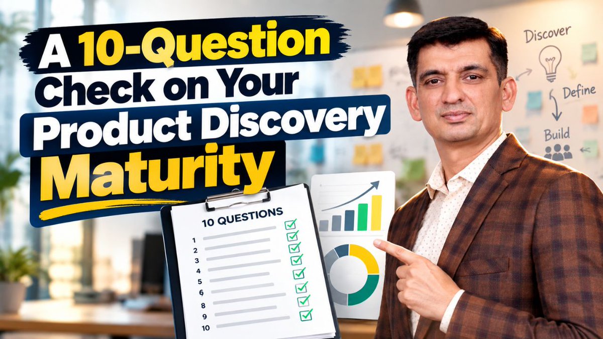 Scrumdotorg's tweet photo. Most product teams fail by building the wrong things. PST Sanjay Saini explains the Double Diamond navigator. https://t.co/C44WUxlqJB #Scrum #ProductDiscovery #ProductManagement @Iam_SanjaySaini https://t.co/JSnxtjPDb7