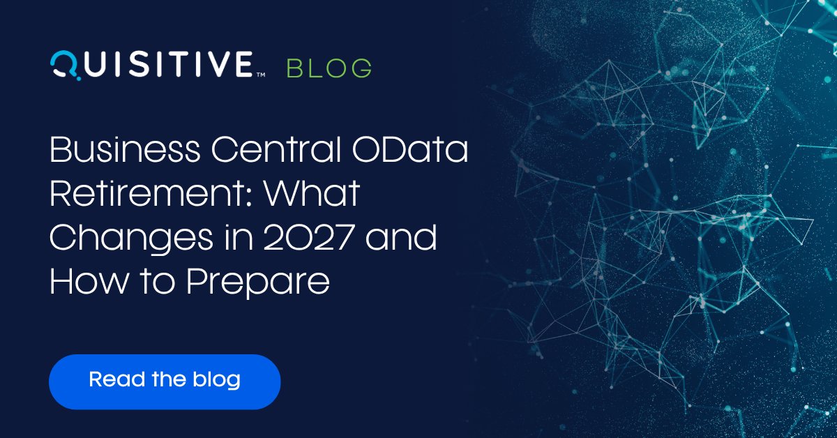 BeQuisitive's tweet photo. Business Central OData retirement begins in 2027. Learn what changes, which integrations are affected, key SOAP deadlines, and how to migrate to supported APIs. 👉 https://t.co/jaD0f1gXTG https://t.co/9TZN9mhSJq
