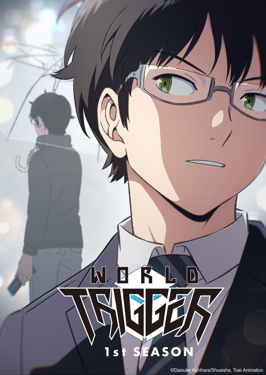 ToeiAnimation's tweet photo. World Trigger 1st Season 👾🌐
Character Visual 1st Wave featuring Osamu Mikumo has been revealed.

Stay tuned for the release of more waves of new info on the upcoming REBOOT project!

#WorldTrigger
#WorldTriggerREBOOT https://t.co/QF8iiBpXyb