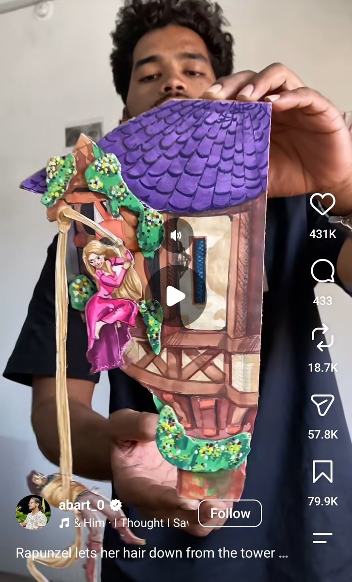 FlavusMold's tweet photo. @thequeenofrust #rapunzel https://t.co/d4SJNcNPm7