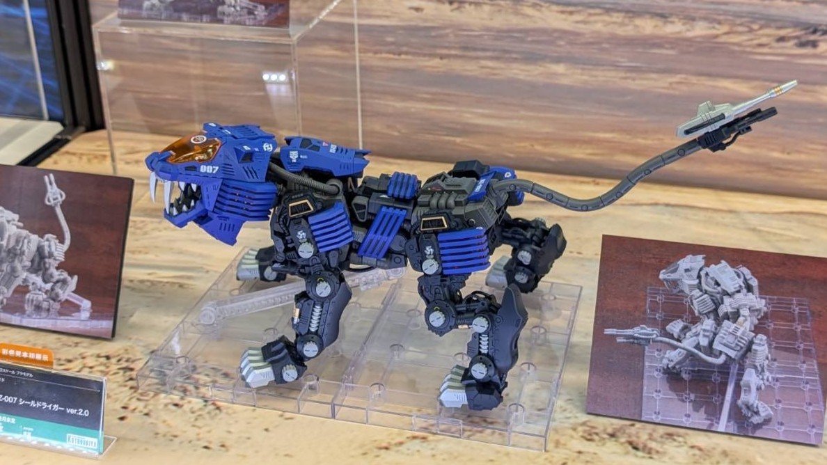 kotobukiya_p's tweet photo. 【初公開情報】
『ゾイド -ZOIDS-』より「RZ-007 シールドライガー ver.2.0」のデコマスを初公開！

#ZOIDS #ゾイド #コトブキヤHS https://t.co/pxTOIxUh64