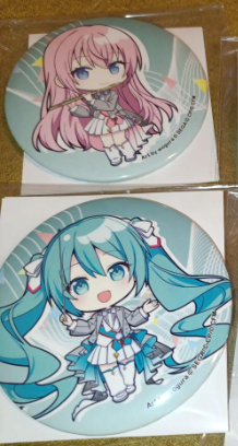 DailyNegitoro's tweet photo. Day 775: Sekai Symphony Can badges! #初音ミク #巡音ルカ #ネギトロ #negitoro #mikuluka #VOCALOID https://t.co/Fmt1YYJi6p