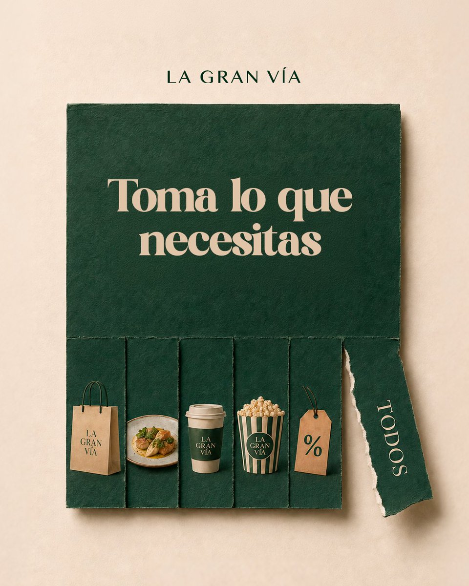 LAGRANVIASV's tweet photo. Un plan en La Gran Vía tiene un poco de todo. ✨🛍️☕🍿

Compras, sabores, un café, una película y ese gusto que no estaba en la lista.

Si pudieras tomar solo uno,
¿cuál elegirías? 👀👇 https://t.co/jziconbuAG