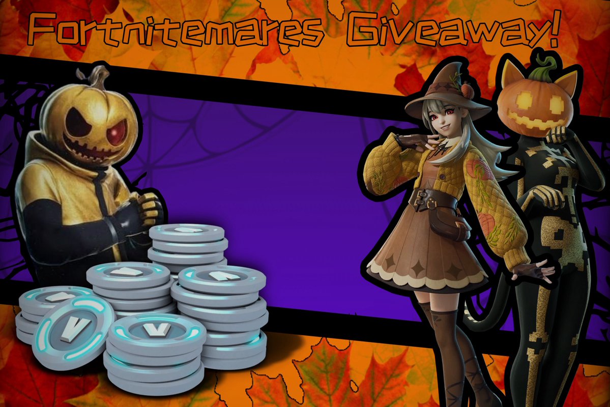 SpeedyTheAlien's tweet photo. 🎃 Fortnitemares Giveaway 👻

Steps!
• Follow Me And @Snowbelltime 
• Like + Retweet This Post 

Reward
 • 15$ Fortnite Card 

(Ends October 10th) 

#Fortnitemares https://t.co/AIWqiBpFhW
