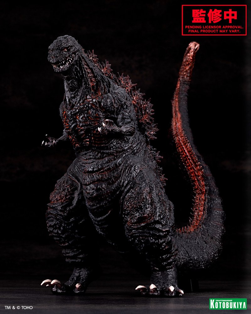 kotobukiya_p's tweet photo. 【初公開情報】
映画『シン・ゴジラ』よりプラモデル「ゴジラ(2016)」の塗装見本を初公開！ 全日本模型ホビーショー2026コトブキヤブースにて展示しております！

#ゴジラ #極獣造形 #コトブキヤHS https://t.co/ZiYBNHbP5V
