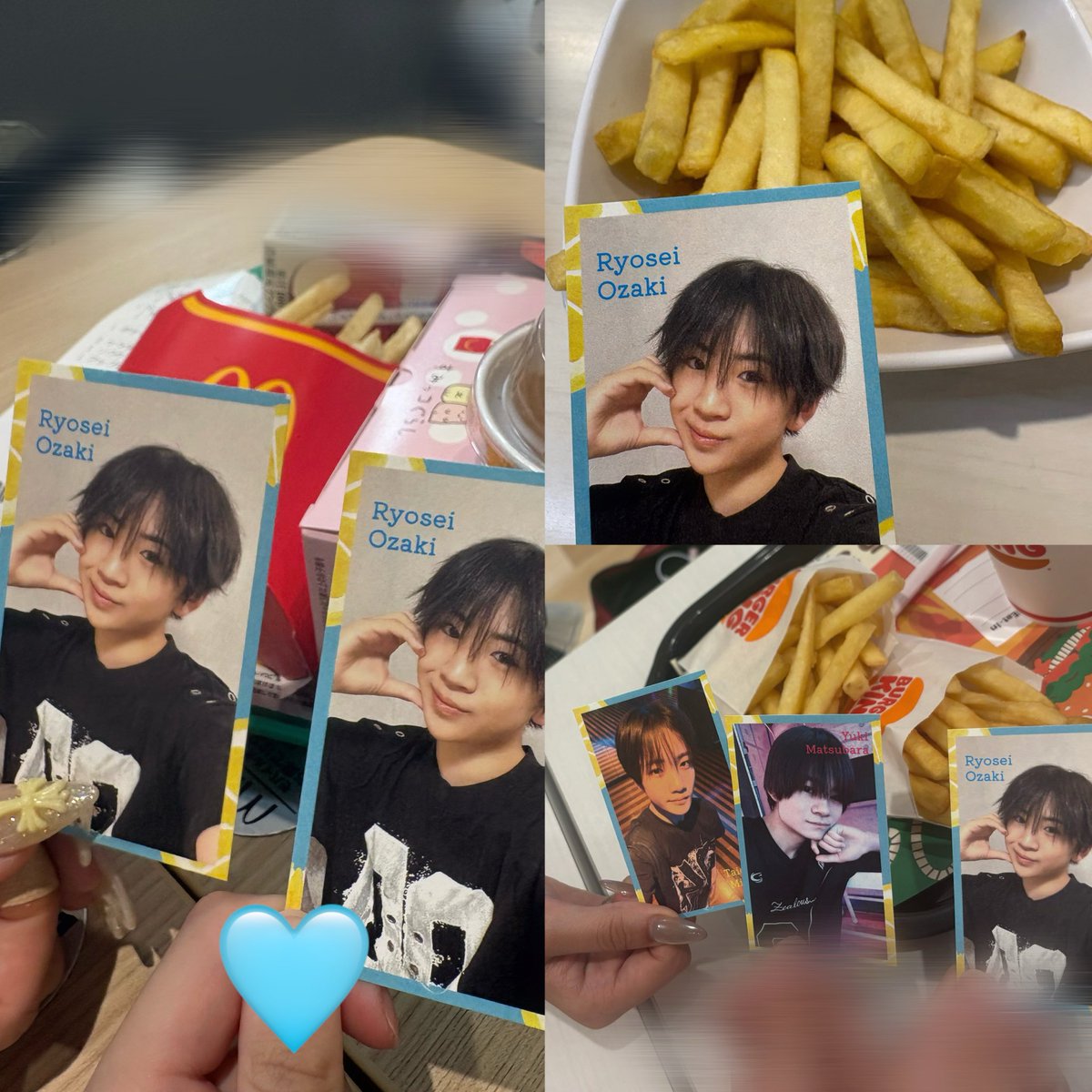 ry0u_u__'s tweet photo. 最近ここ1週間でこれなのさwww
⬅️まだ写真撮ってないだけである
「私のアツいポテト活動 "ポテカツ"！
はじまります♩⟡」すぎて困る⬅️伝われ https://t.co/EsRlqbGVA5