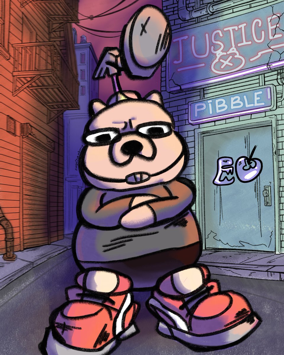CartoonistEddy's tweet photo. oJaLÁ se pueda cumplir este rollo✨💜
-01. Pibble Martillo.
@OcasRandom
#pibbletober #ocasrandom #dibujodigital #pibble #fanartㅤㅤㅤㅤ https://t.co/UOHUJVcFIb