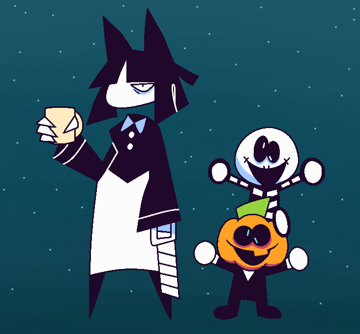 SantG2009's tweet photo. IT'S THE SPOOKY MONTH!!!

#fpe #fpefanart #fundamentalpapereducation #spookymonth #spookymonthfanart https://t.co/8LZ66IlHE2