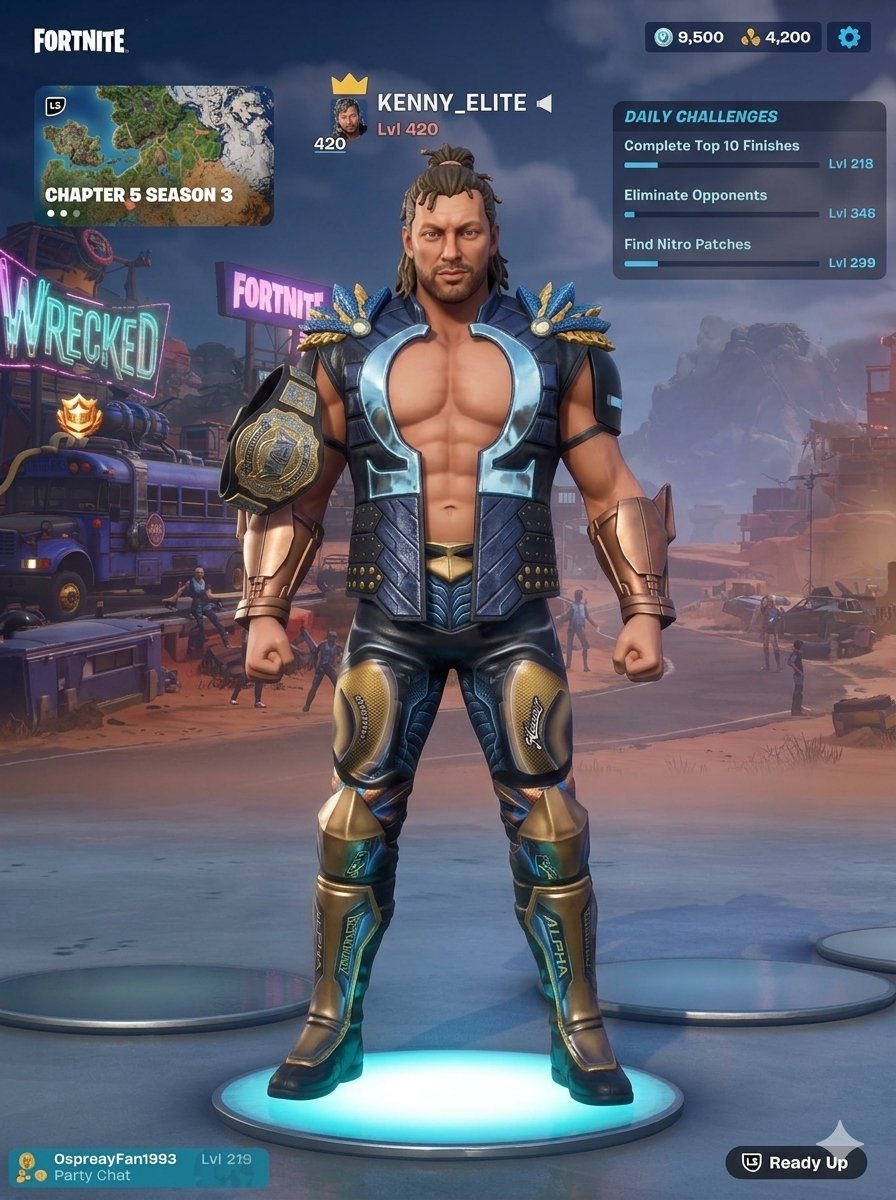 mattbenjamd's tweet photo. #AEWOnHBOMax skin?
@Fortnite https://t.co/H9k3DcYEr9