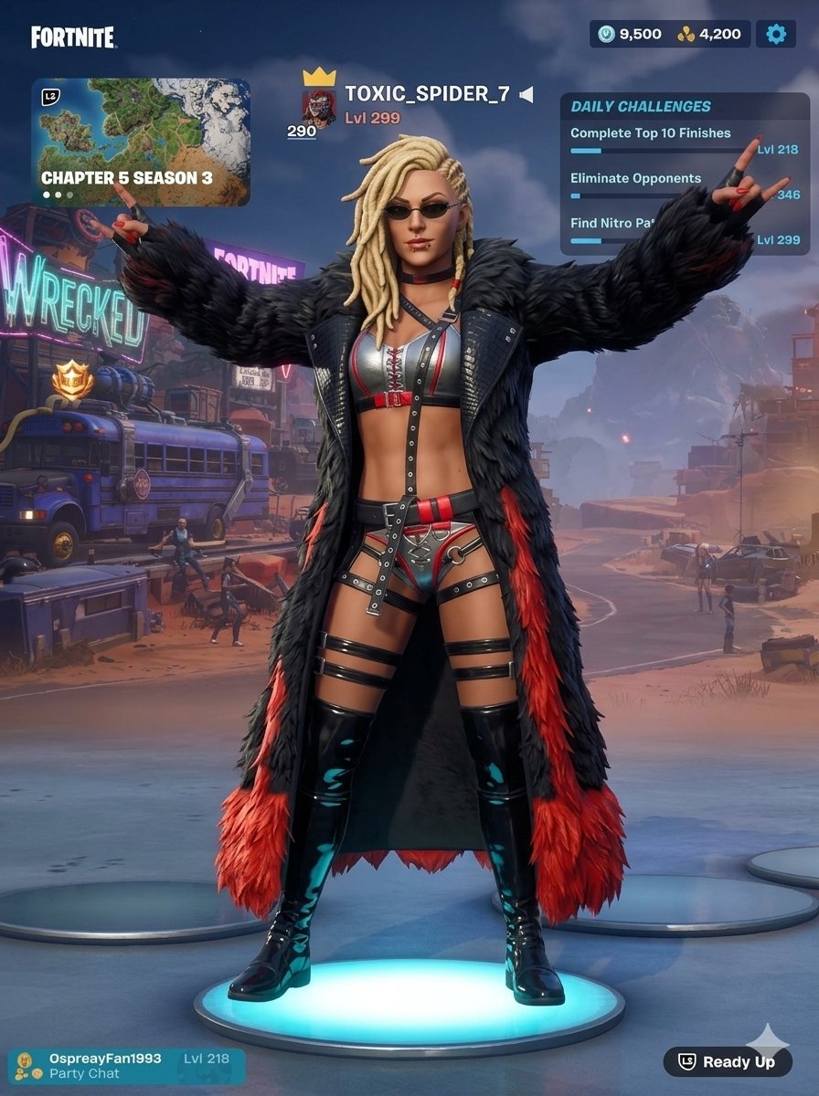 mattbenjamd's tweet photo. #AEWOnHBOMax skin?
@Fortnite https://t.co/H9k3DcYEr9