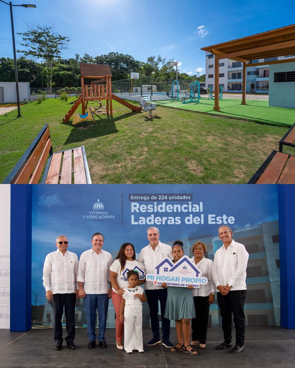 JoaquinFerndez's tweet photo. (2/2) que reafirma que garantizar un hogar digno sigue siendo parte fundamental de la política social de nuestro Gobierno.

¡Seguiremos entregando! 🇩🇴 https://t.co/WnUYXpNlFG