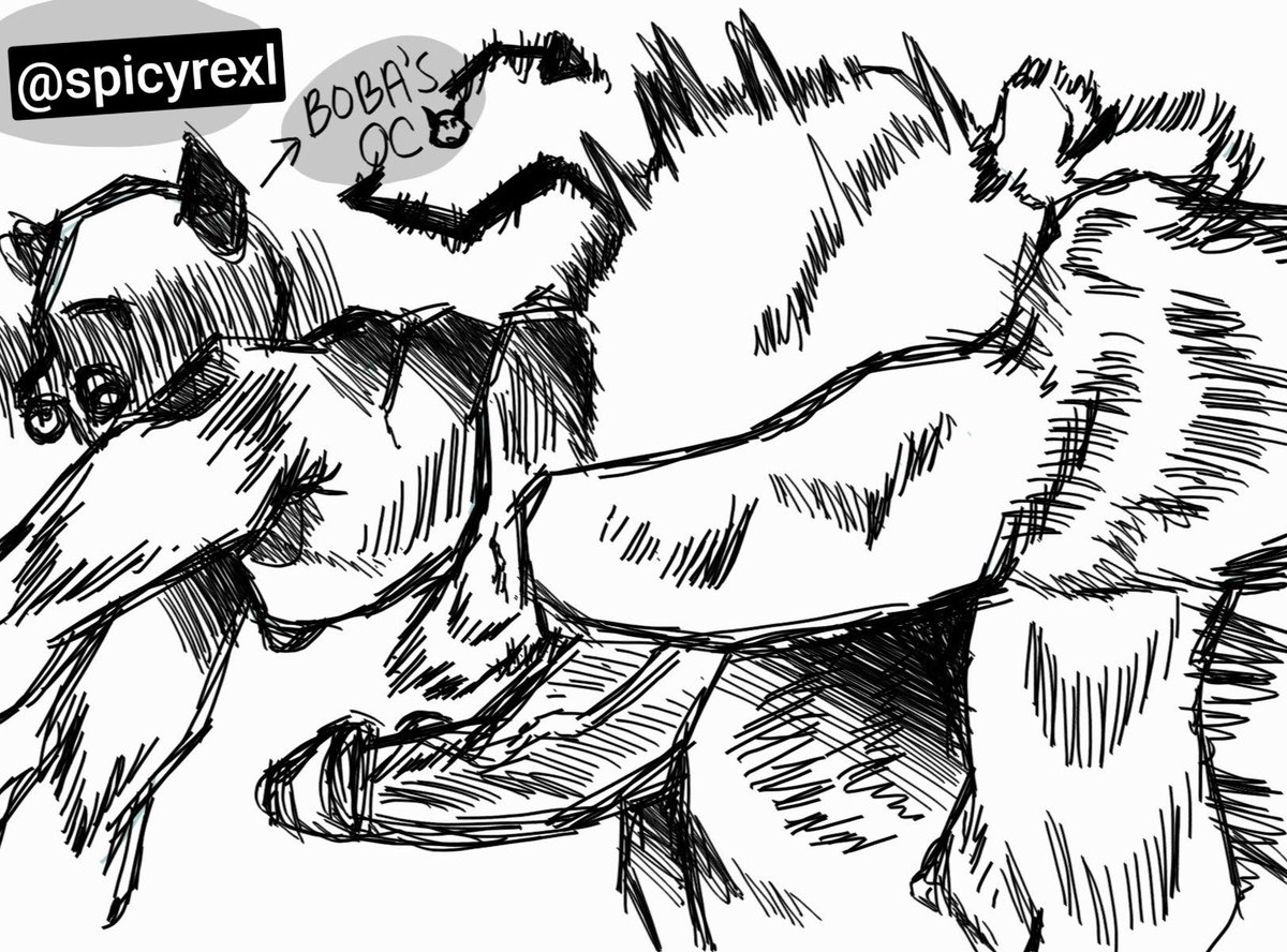 spicyrexl_'s tweet photo. How's this? (@T_ouro_'s OC gettin cracked)
#oc #art #sketch #nsfw #nsfwtwt https://t.co/bgN8ooYHGI