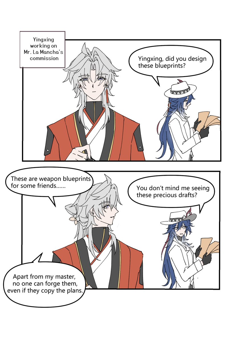 yimula_'s tweet photo. #ashblade （La Mancha × Yingxing） https://t.co/IMe0cBt8I8