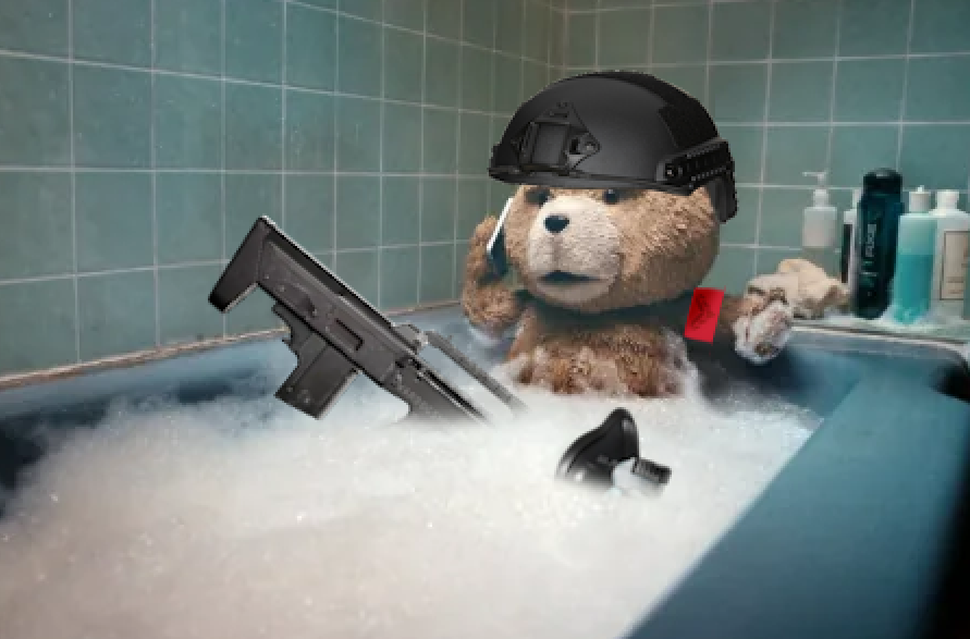 That_CS_Alfredo's tweet photo. "Yeah dude, we're playing WARDOGS tonight, matter of fact; I'm building the FOB right now" https://t.co/P6impIG7w9