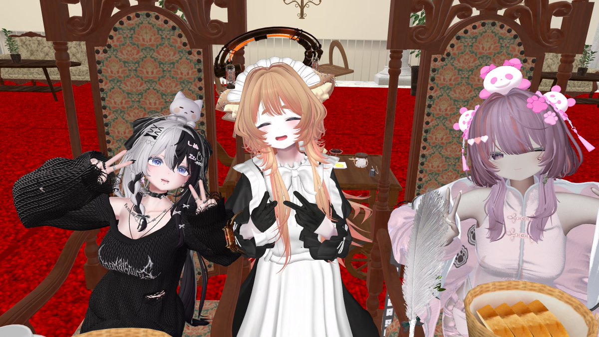 fleurielle_VRC's tweet photo. #フルリエル #VRC
おはようございます🌸
女声メイドカフェ《フルリエル》です☕✨

皆さまとの思い出も早くも少しずつたまってきましたので、毎日ちょっとずつ公開していこうと思います🥰

RP・いいねで応援してくださると嬉しいです！
よろしくお願いします🕊️ https://t.co/F4CaXYYpUq