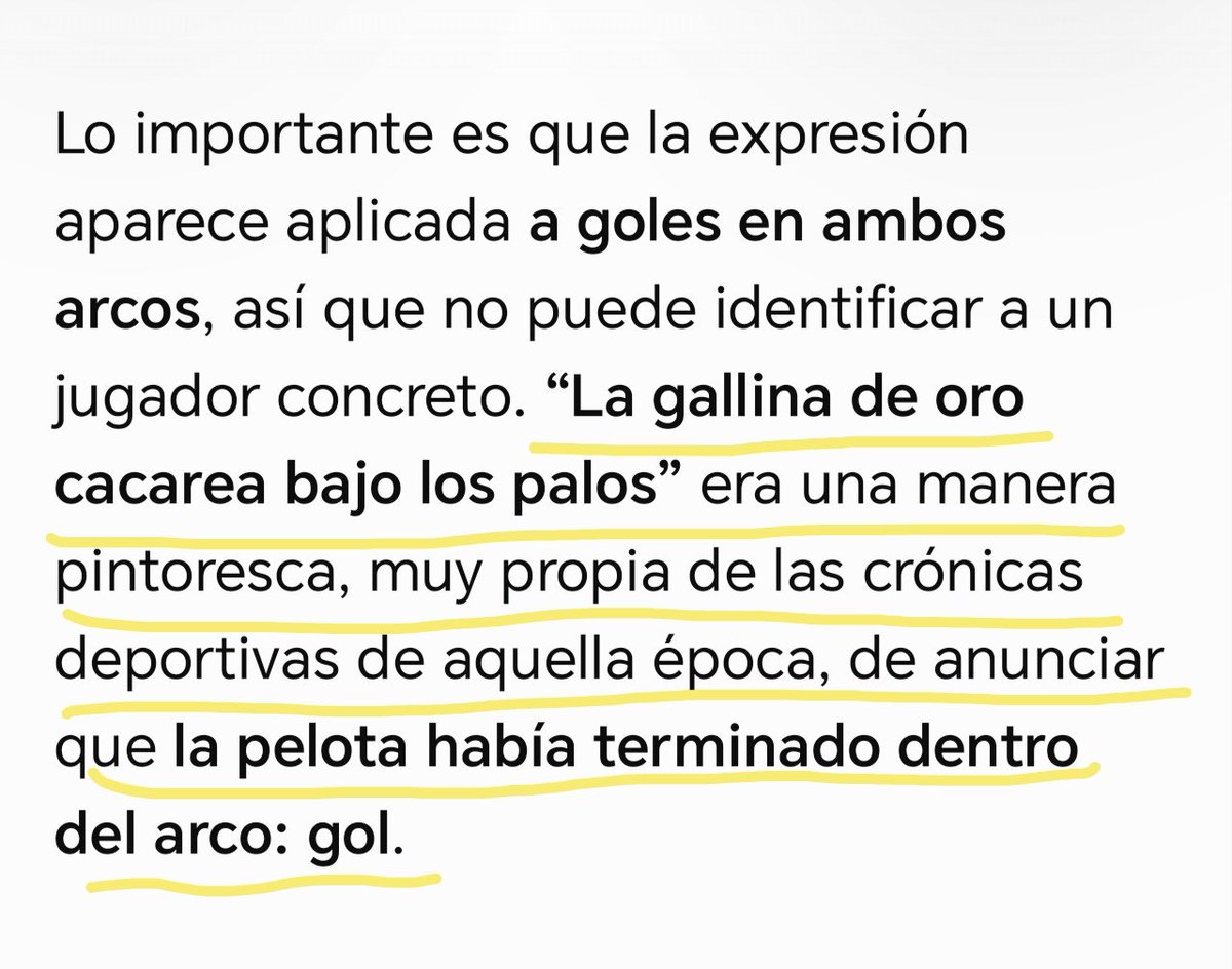 JohanCruyff142's tweet photo. Uuuuuuh, es preocupante, estás muy mal gallinita @ViejoNacional, voy a proceder a cerrarte el toor como en el caso de ayer y tantos otros:
La expresión "la gallina de oro cacaree abajo los palos" es una frase muy usada en las crónicas deportivas en aquellos años de 1931 y 1932, no hace referencia a Peregrino Anselmo gloria de @OficialCAP ni a ningún club, a la pelota se le llamaba por la prensa "gallina de oro" y cuando era gol dicha gallina de oro cacareaba bajo los palos
Asumí el apodo estúpido mononeural, jubilate plumífero gaga y dejá de inventar cosas para que te cierre el toor
Del artículo está bueno que ya se nos reconocía como DECANOS, el partido fué en 1932 en nuestro aniversario 41 (hace las cuentas nabo), y ya se hablaba de la fidelidad en las malas de la hinchada carbonera
Me voy a lavar la chota que me la dejaste llena de caquita gallinita golosa