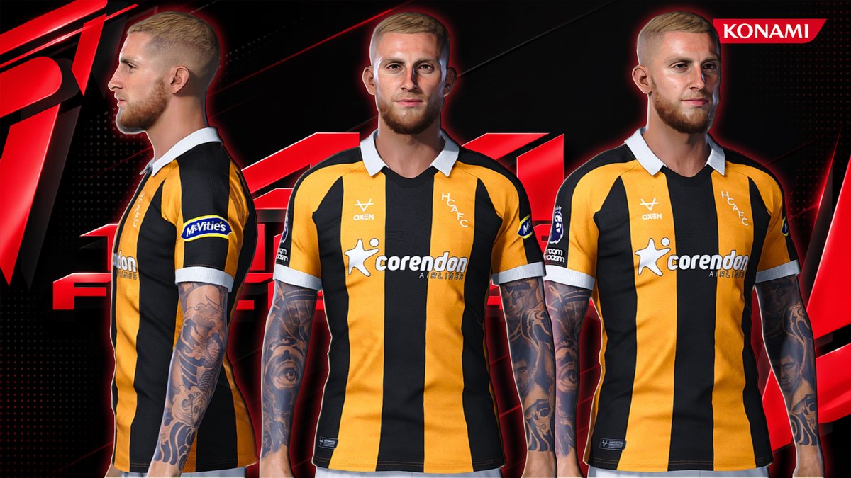 OscarMonzn6's tweet photo. Version del Jugador Internacional Escocés  Oliver Robert McBurnie - Hull City Association Football Club..
#Scotland #PremierLeague #Inglaterra #hull #efootball2027 #eFootball2026 #PES2021 #fc2027 #FC2026 #FC25 #Fifa2024 
https://t.co/VGvCSGuilG https://t.co/n68YrsoqXU