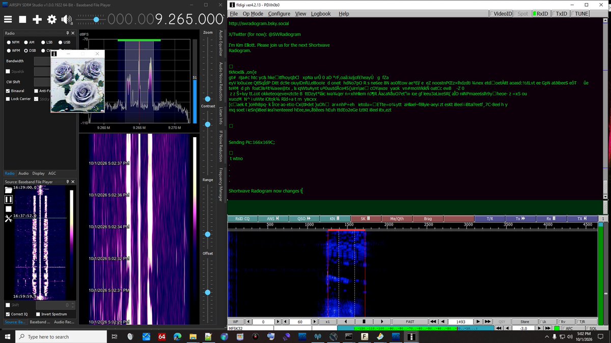 CadiereGerald's tweet photo. @SWRadiogram Great signal received 👍🏻 https://t.co/aBIz7GOCdM