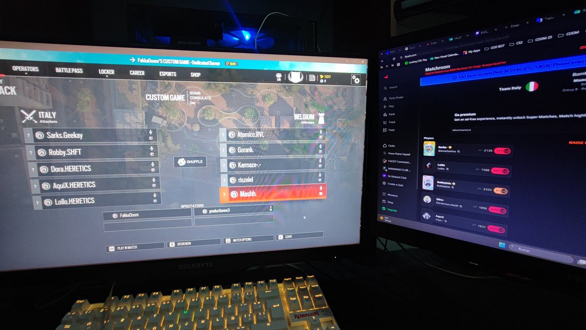 FacuFakka's tweet photo. Hola gente! 👋

Con disponibilidad completa, busco seguir trabajando en los esports como Referee, Tournament Operator o puesto similar.

Llevo 5 años trabajando para ESL FACEIT GROUP (Freelance), habiendo participado en más de 70 torneos en más de 15 títulos diferentes. https://t.co/Nk1uNglQrr