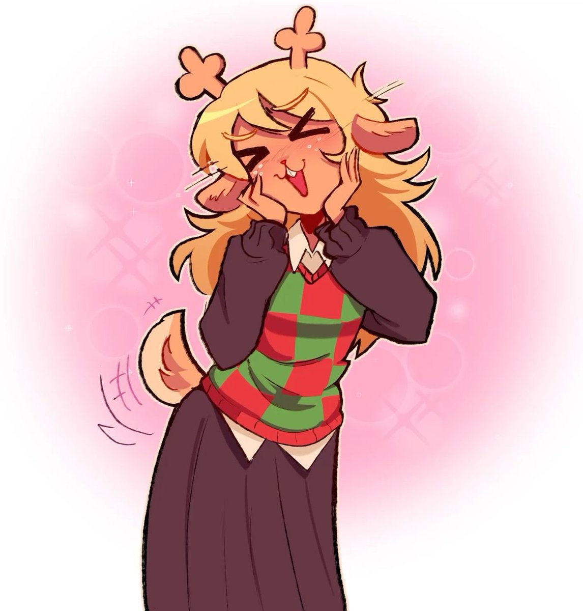 SmallTownDoe_'s tweet photo. She got called cute. https://t.co/JG3CDfMczG