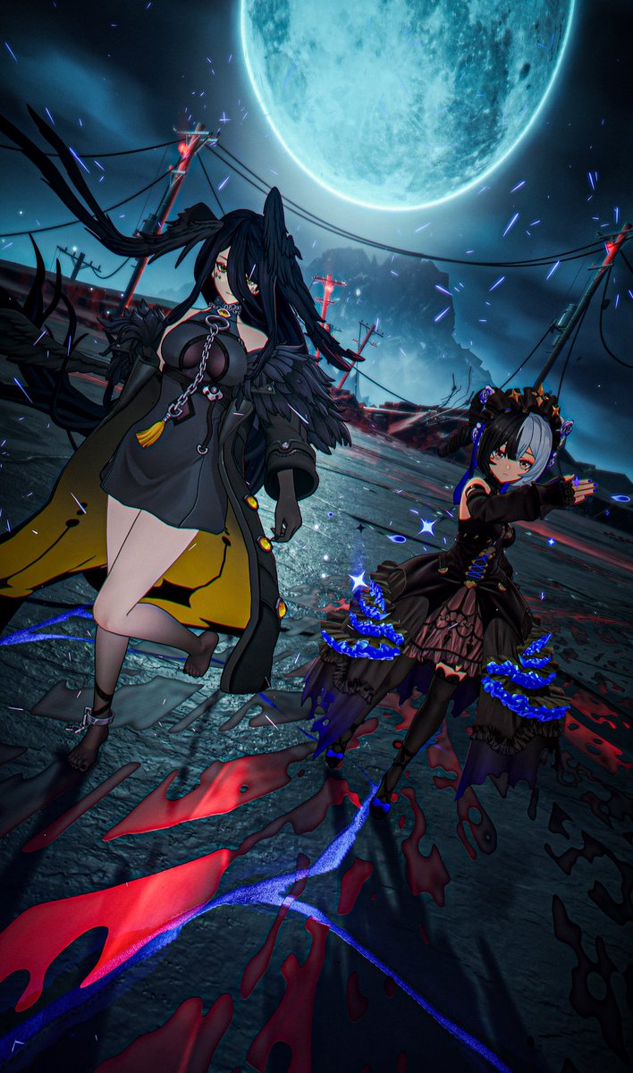 popon_1111's tweet photo. two witches

 #NTE 
 #NTEcreator 
 #NTE写真部 https://t.co/qK38RxRBMT