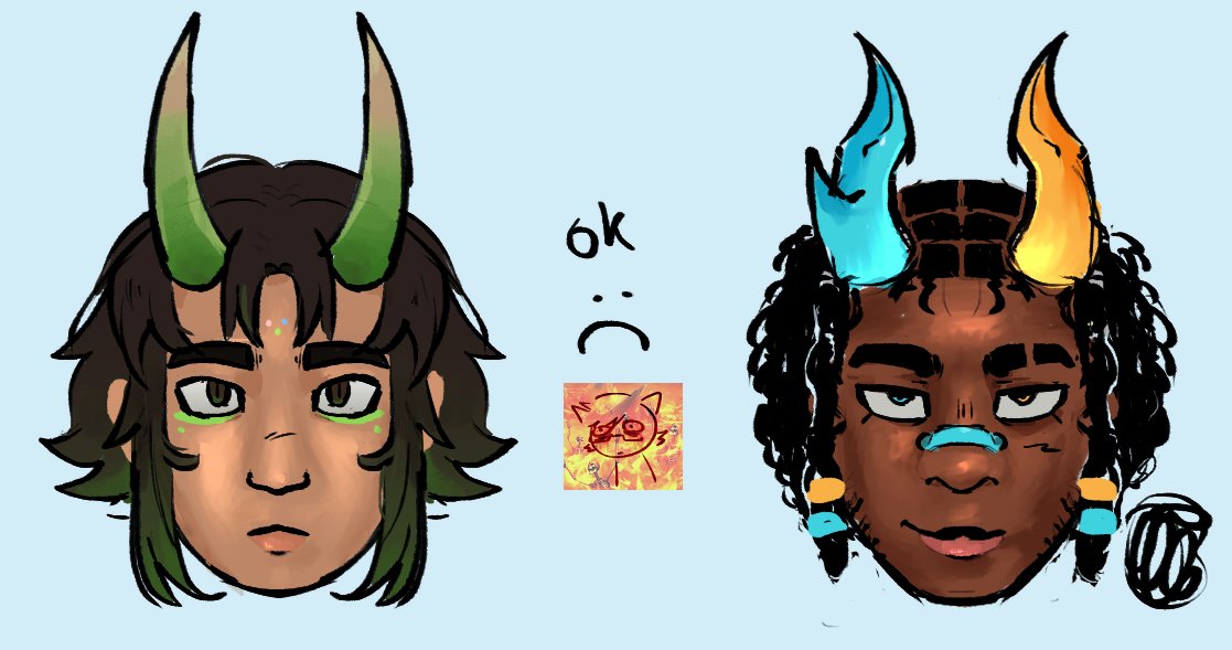 GiantEvilSpider's tweet photo. and....my other #shuricoil (i guess) wip log... third one is from before i figured out how i like to draw him but i might try and finish it still if i get bored #phighting #pride 🐛🪲🐞 https://t.co/KCMkRqRpZ4