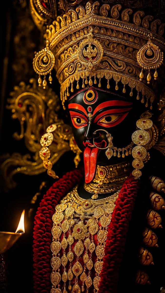 HinduVoice_in's tweet photo. Jai Maa Kali 🙏 https://t.co/6v048mehfr