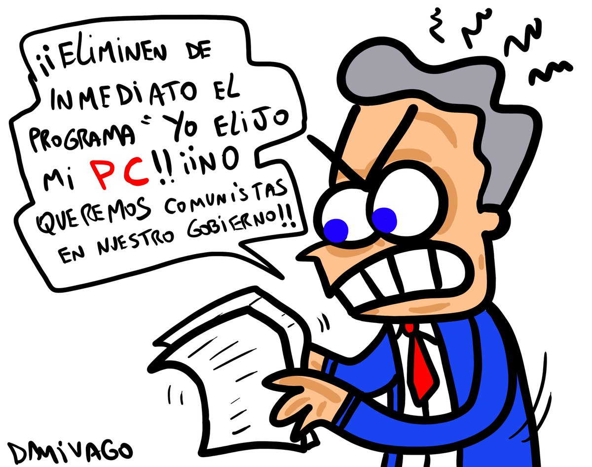 Damivago's tweet photo. De la saga "veo comunistas" https://t.co/gGeJdxWwW6
