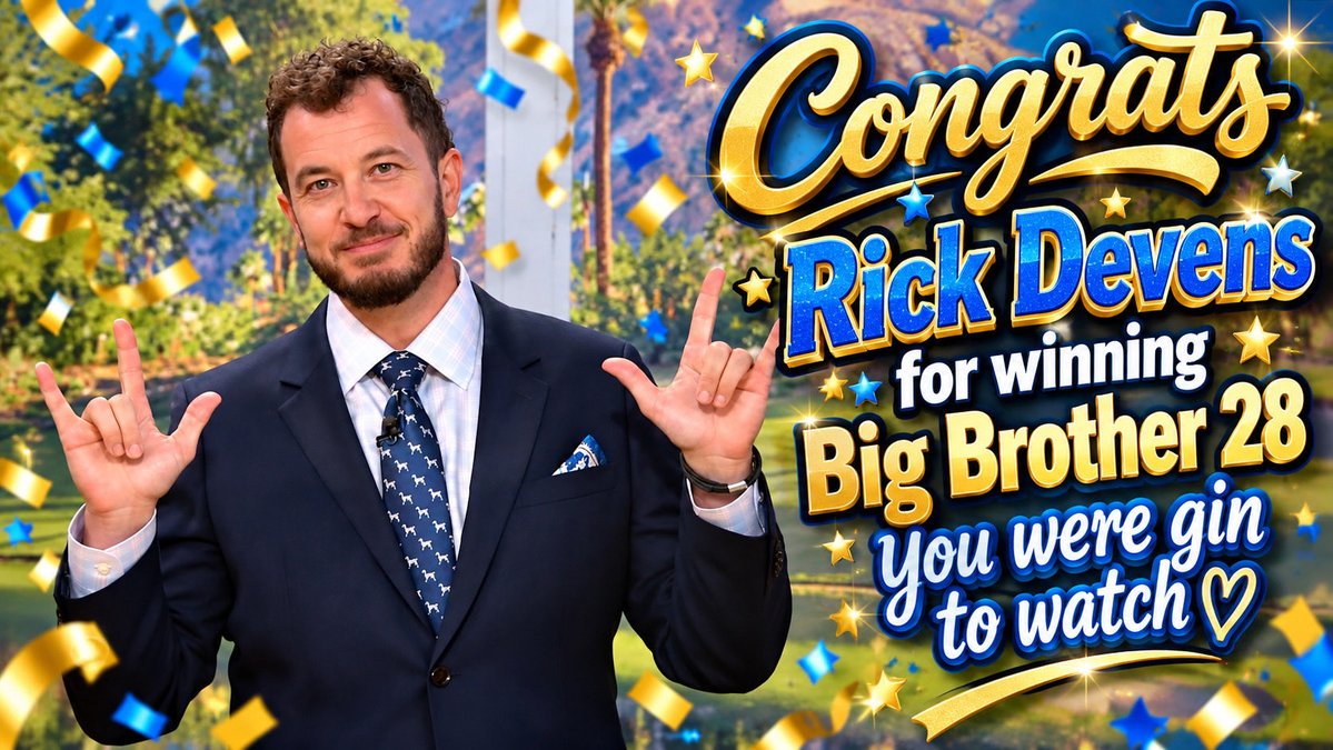 JoysBlessedLife's tweet photo. Congrats @Rick_Devens I’m so happy for you, I literally saw all my prayers for you answered the past weeks and tonight, it raised my faith in prayer!  Enjoy your victory! Enjoy your season as a stay at home dad through holidays! #bb28 @BeccaDevens https://t.co/8YfN4ovTY9