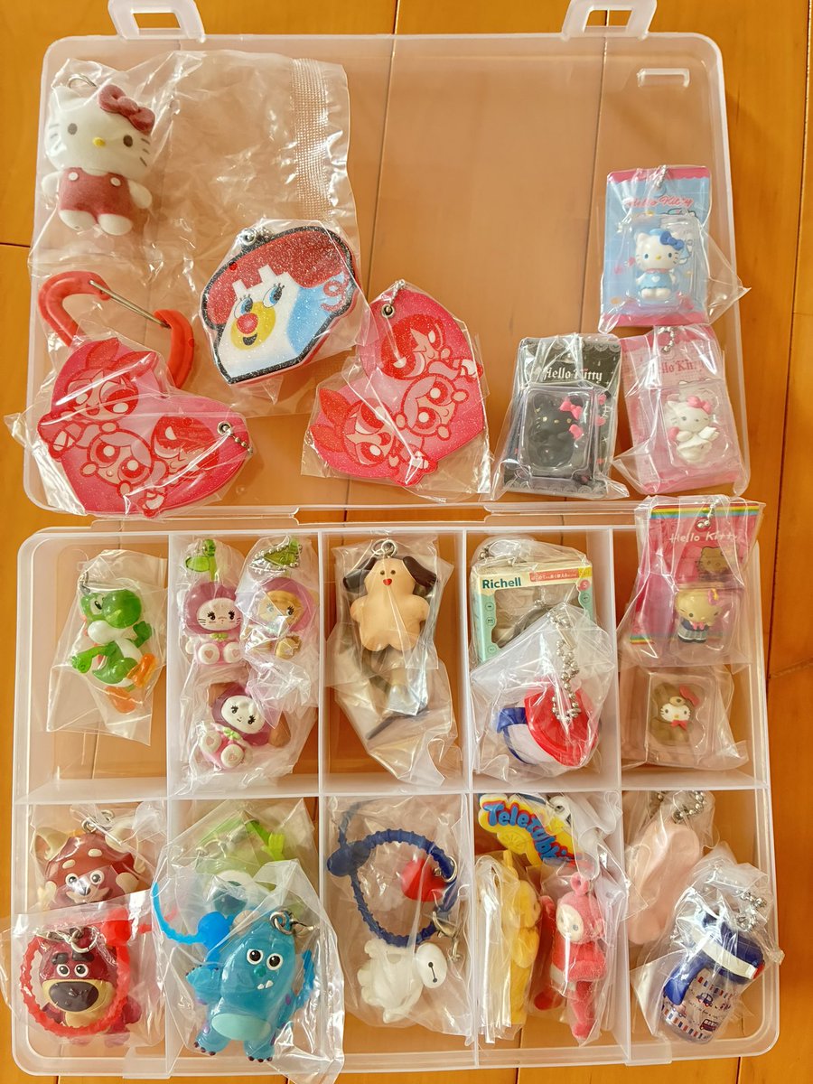 bijinkibou's tweet photo. 【交換】

求：1枚目

譲：2枚目以降

検索からでも気軽にお声掛けください。

📮郵送

🔍 めじるし アクセサリー ガチャ 交換 サンリオ 天使キティ まちぼうけ とっくり マカオ ジョマ ヘンダーランド おおのたろう 寝相 mikko スージーズー がんこちゃん アンパンマン https://t.co/nAAyXaBexK
