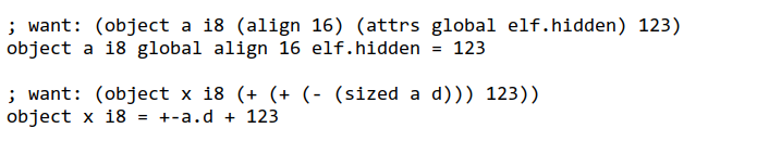 polyscone's tweet photo. Added unary operators and align/attributes to object declarations https://t.co/dKJwXCeR3M